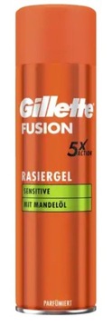 Gillette żel do golenia fusion rasiergel 200 ml