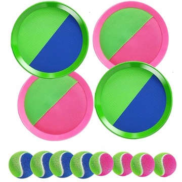 PIŁKA DO WIOSŁA NA ŚWIEŻYM POWIETRZU GRY SPORTOWE NA PLAŻY 4 PCS