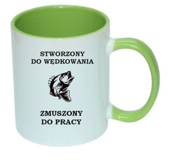 KUBEK DLA WĘDKARZA STWORZONY DO WĘDKOWANIA ZMUSZONY DO PRACY