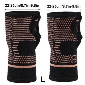 1 Pair Elastic Bandage Wrist Guard Support Arthritis Sprain Band Carpal