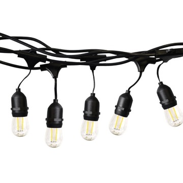 GIRLANDA ŚWIETLNA LED GIRLANDA LED BASIC 15 METRÓW ŻARÓWKI W ZESTAWIE