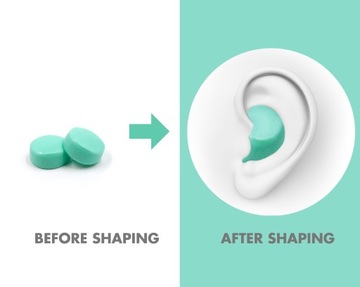 Универсальные беруши Haspro, заглушки, 6 пар.