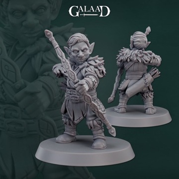 Gnome ranger with Corgi - 3dmonkeypl