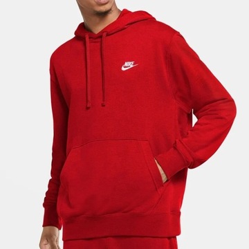 Nike czerwony komplet dresowy męski spodnie bluza CZ7857-657 S