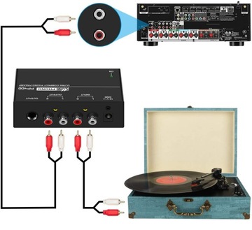 PP400 Phono Gramophone Gramophone Preamplifier