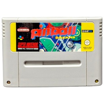 Pinball Dreams | Nintendo SNES | PAL