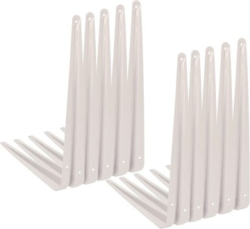 KĄTOWNIK POD PÓŁKĘ 10X WSPORNIK PODPÓRKA 40X35CM