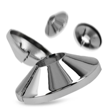 МАСКИРОВОЧНАЯ РОЗЕТКА для труб 16 мм ХРОМ Разъемная крышка радиатора