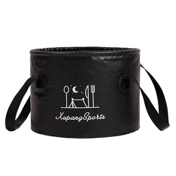 Ведро складное 20л Черное