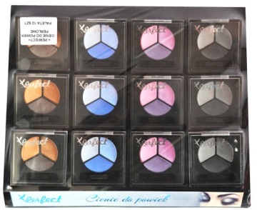 ТЕНИ ДЛЯ ВЕК PERFECT TRIPLE MATTE PEARL 12 ШТ.