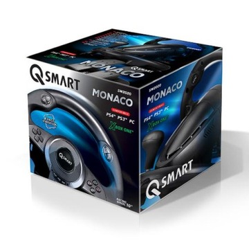 Q-SMART SW2020 MONACO D-PAD РУЛЕВОЕ КОЛЕСО ПК XBOX PS