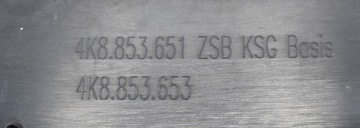 AUDI A7 C8 4K8 MASKA MŘÍŽKA NÁRAZNÍKU SUPER STAV