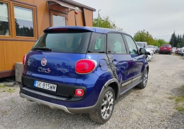 Fiat 500L Hatchback 5d Seria 4 1.4 T-Jet 120KM 2016 Fiat 500L 2016r, TREKKING, 1.4 Benzyna. Lekko uszkodzony bok. Jezdzi. 1.4, zdjęcie 2