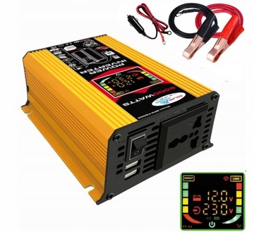 Инвертор 6000 Вт Интеллектуальный инвертор 12 В 220 В