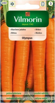 Marchew Olympus 5g VILMORIN PÓŻNA NASIONA
