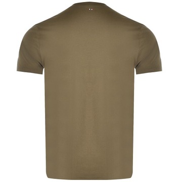 Napapijri T-Shirt Męski N0YHCWBC2 Khaki -40%