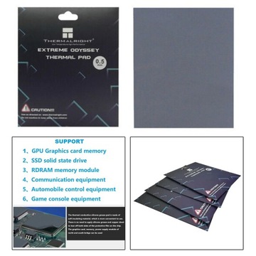 Термопрокладка, непроводящая, термостойкая. Прямой