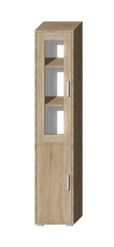 Witryna ANDREA 2D-UNI 40 cm dąb sonoma - kolory