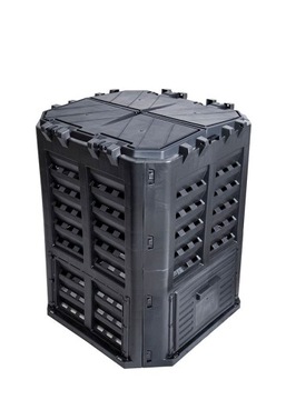 360л черный компостер