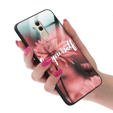 Etui GLASS do HUAWEI MATE 20 LITE Case Modne Wzory