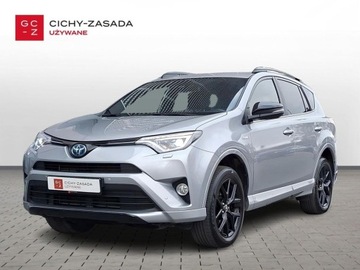 Toyota RAV4 IV MPV Facelifting 2.5 Hybrid 197KM 2017 Toyota RAV4 RAV4 Hybrid Selection 4x4 Temp aktywnyCzytanie znakowBi-LEDPL