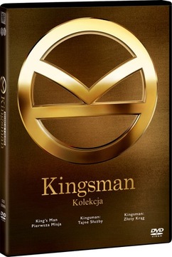 KINGSMAN 1-3 PAKIET (3 DVD)