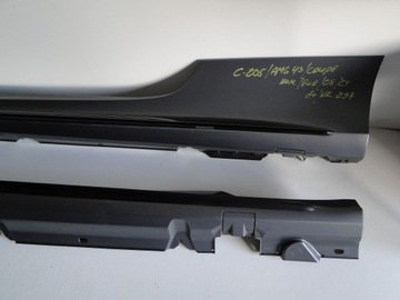 MERCEDES C KLASA C205 COUPE 205 W205 LIFT LISTWA PROGOWA PRAWA 43 AMG NIGHT