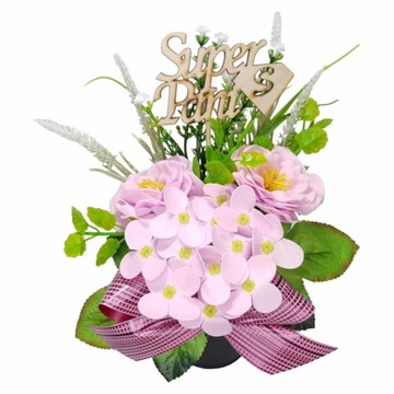 Букет цветов из мыла камелии гортензии ПОДАРОК ​​на ДЕНЬ БАБУШКИ И Дедушки