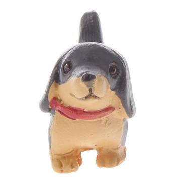 Миниатюрный кукольный домик такса собака сказочный сад