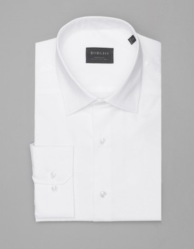 Koszula lavello 00313 biały classic fit 176/182 40