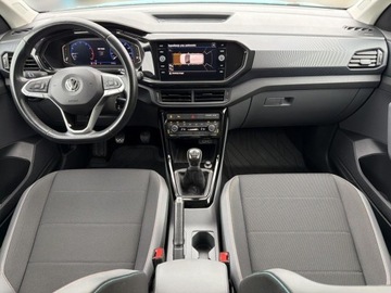 Volkswagen T-Cross SUV 1.0 TSI 115KM 2019 Volkswagen T-Cross TSI 115KM Life Bamboo Garden Martwe pole LED Kamera, zdjęcie 20