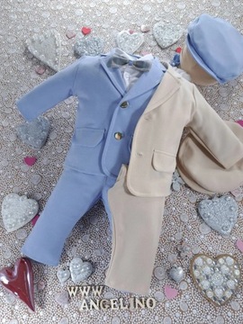 5-часовой костюм для крещения Blue G 204 Angelino