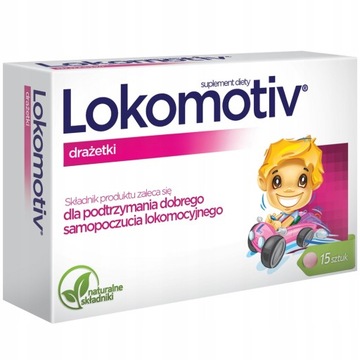 Lokomotiv 15 drażetek podróż dyskomfort lokomocyjn