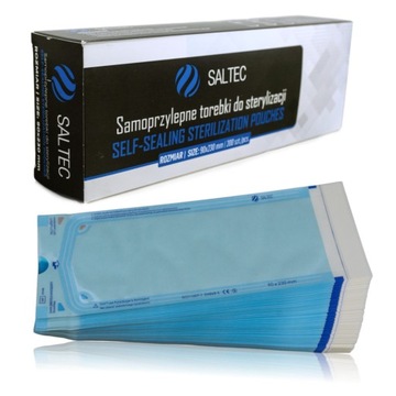 WORECZKI TOREBKI DO STERYLIZACJI 90x230mm 200 szt
