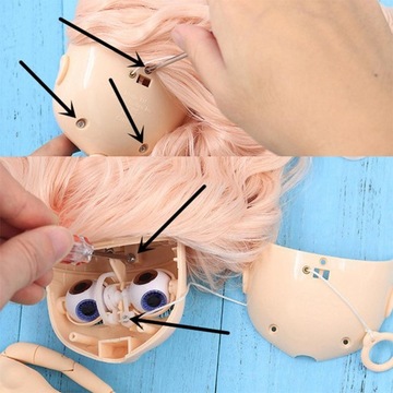 Лицевая панель куклы и комплект винтов для 12-дюймового RBL Custom