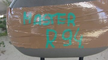 MASTER II MOVANO SEDADLO ŘIDIČE LEVÝ 98-10