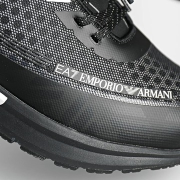 EMPORIO ARMANI EA7 sneakersy buty męskie NOWOŚĆ BLACK 41,5