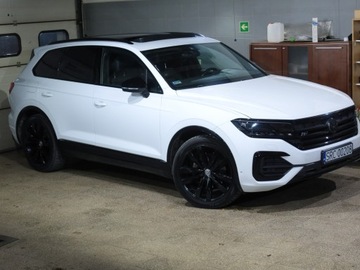 Volkswagen Touareg III SUV 3.0 V6 SCR TDI 286KM 2019 VW Touareg R-Line PL Full Wentyle Masaż Dynaudio Panorama Dociąg Matrix Hak, zdjęcie 4
