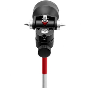 MINI PRYZMAT LUSTRO DALMIERCZE GEODEZYJNE Z TYCZKĄ SREBRNA POWŁOKA ŚR. 3,5