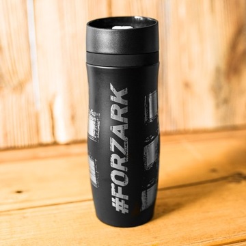 Термокружка Роберта Кубицы с гравировкой для фаната Формулы-1