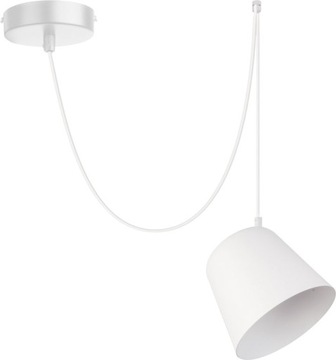 SIGMA Nowoczesna lampa LED Jawa 1 biały lampa wisząca LED