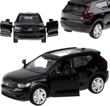 AUTKO SPORTOWE SAMOCHÓD AUTO VOLVO ŚWIATŁO DŹWIĘK METALOWE MODEL 1:32