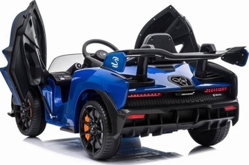 MCLAREN БЕЛЫЙ АВТОМОБИЛЬ С АККУМУЛЯТОРОМ 12V 2x45W ПУЛЬТ ДИСТАНЦИОННОГО УПРАВЛЕНИЯ