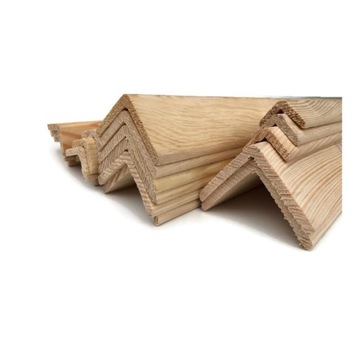 Kątownik sosnowy 50x50mm listwa maskująca narożnik SOSNA 5x5 - 200cm