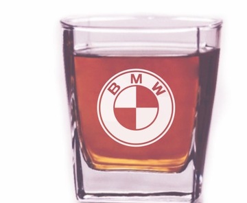 Szklanka do whisky z grawerem BMW, Mercedes itp.