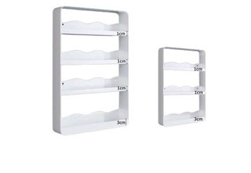 Metalowa półka łazienkowa Biała 50cmX8cmX70cm DUŻA C009