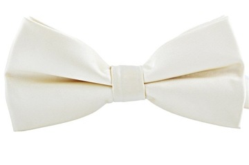MUSZKA ECRU MUCHA ELEGANCKA MĘSKA żółta + POSZETKA