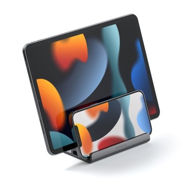 Подставка для ноутбука Satechi, алюминиевая двойная подставка для Macbook iPad iPhone