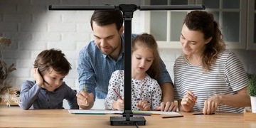 ДВОЙНАЯ USB-СВЕТОДИОДНАЯ НАСТОЛЬНАЯ ЛАМПА ШКОЛЬНАЯ ЛАМПА ДЛЯ ЧЕРТЕЖА
