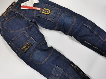 Aeronautica Militare Anti-G nohavice jeans pas 92 M